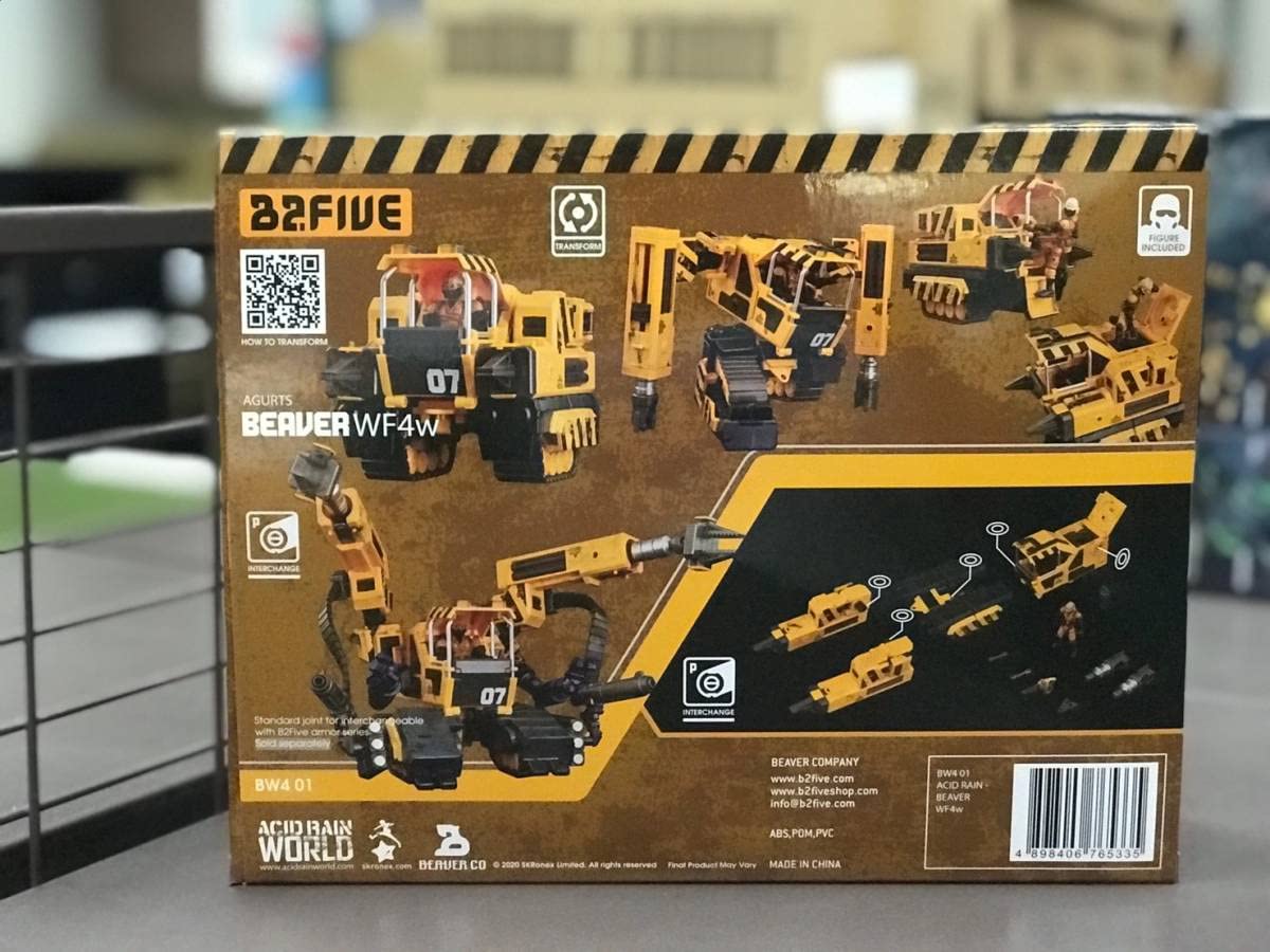 Amazon.co.jp: B2FIVE ACID RAIN Acid Rain WAVE 4A - Beaver WF4w Set