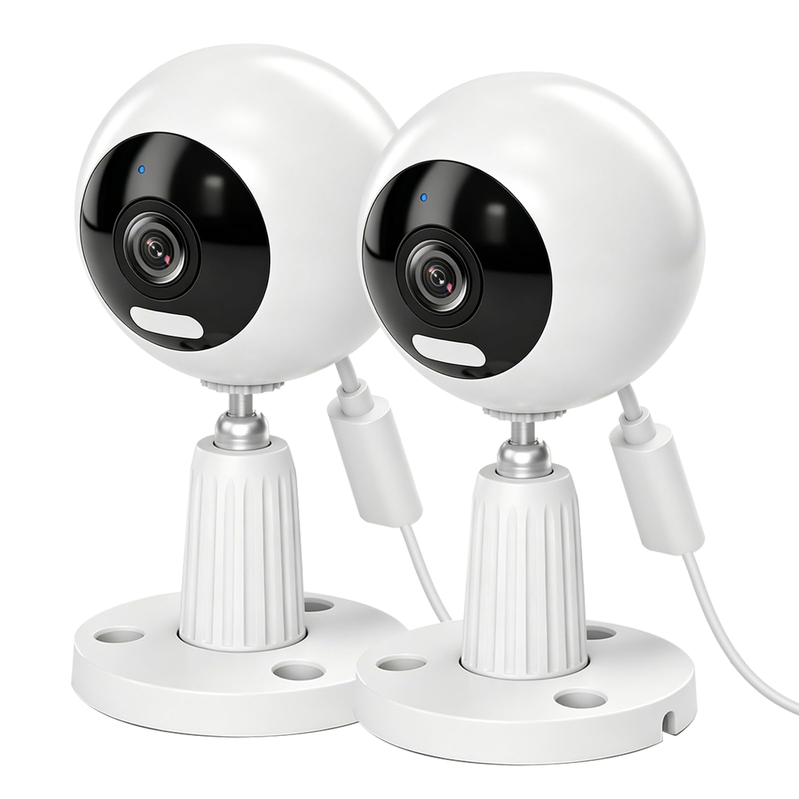 5G Sicherheitskamera für drinnen und draußen, 3 MP CCTV-Kameras für Baby-Monitor/ältere Hunde/Haustiere, Heim-Sicherheitskameras, IP66 wasserdicht, Alarmsirene, Nachtsicht, Zwei-Wege-Talk
