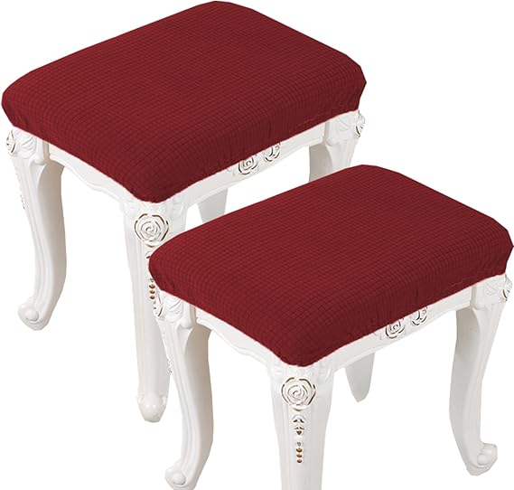 Stool Covers Rectangle,2 Pack Stretch Rectangle Bar Stool