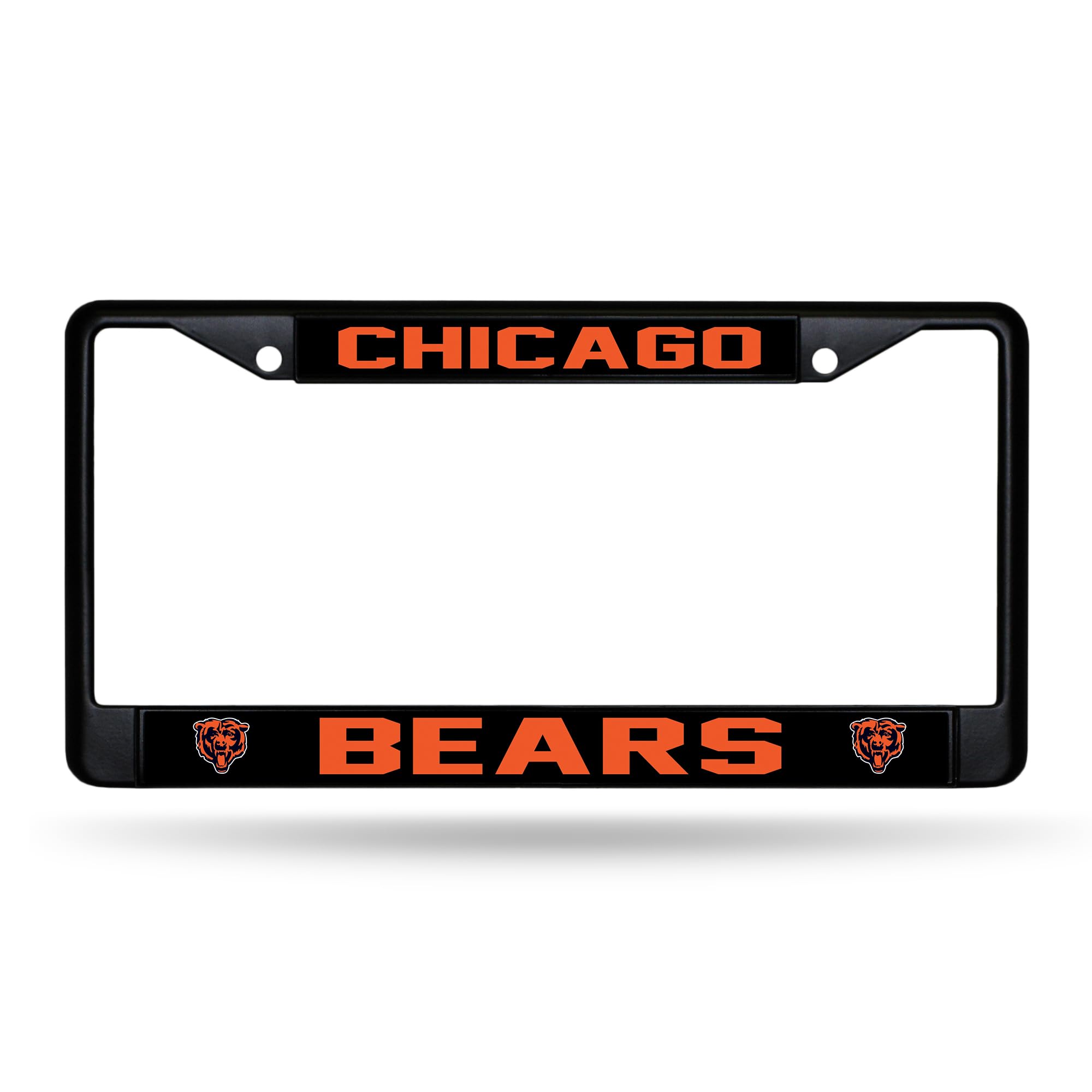 Rico Industries NFL Football Chicago Bears Black Chrome Frame with Printed Inserts 12