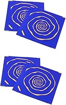 NOLITOY 200 Peças De Embalagem Ondulada De Folha De Lata Envoltórios De Doces Envoltórios De Cozimento Papel De Embrulho De Casamento Doces A Granel Invólucros De Folha De Doces Papel De