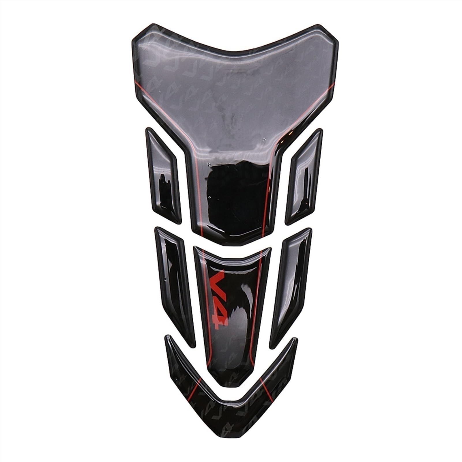 Slimes Color1 For Ducati For Streetfighter-Panigale V4 S Motorcycle Sticker Fuel Tank Side Pad Fishbone Applique Board Kit(Color1)