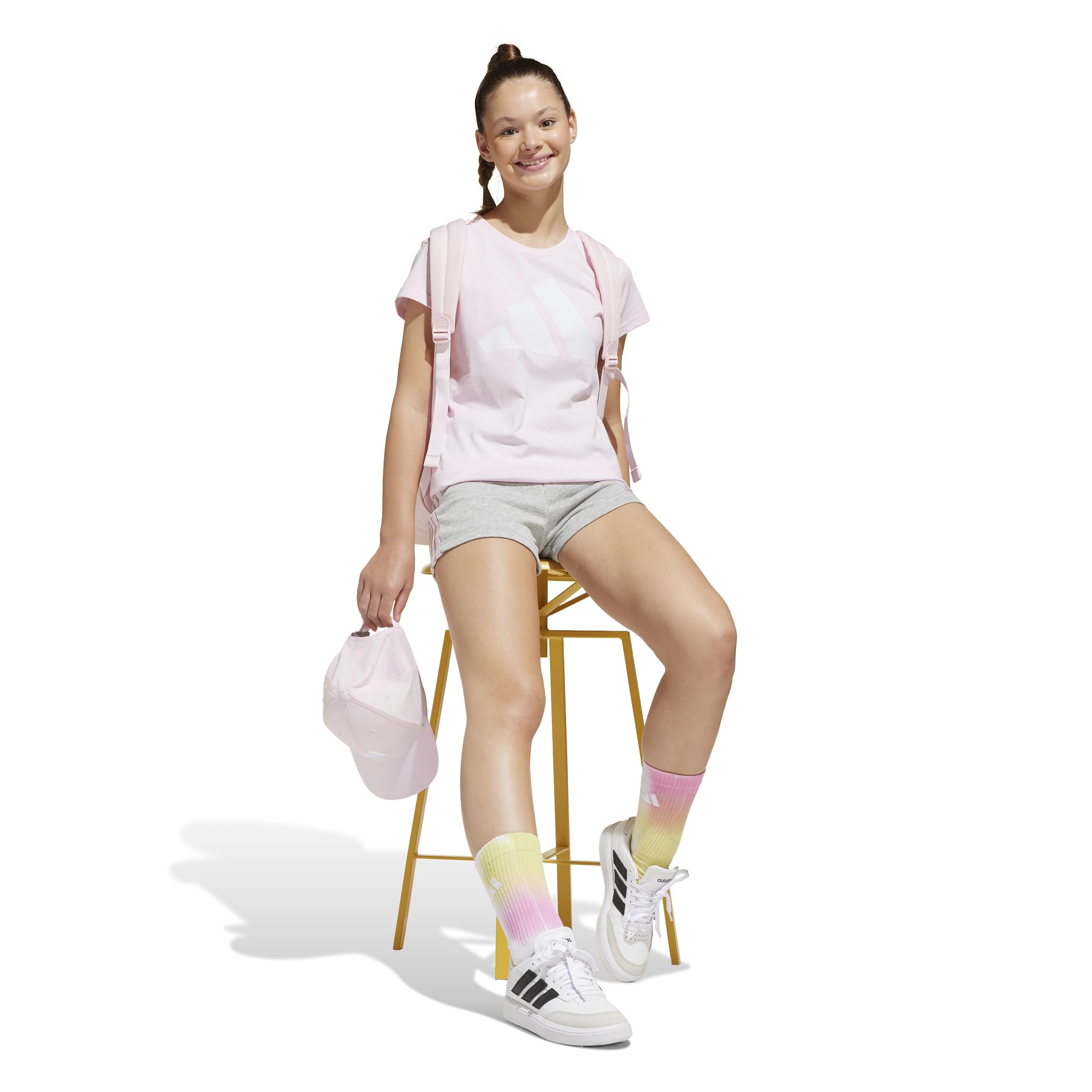 Adidas Essentials Cotton T-Shirt Camiseta Niñas
