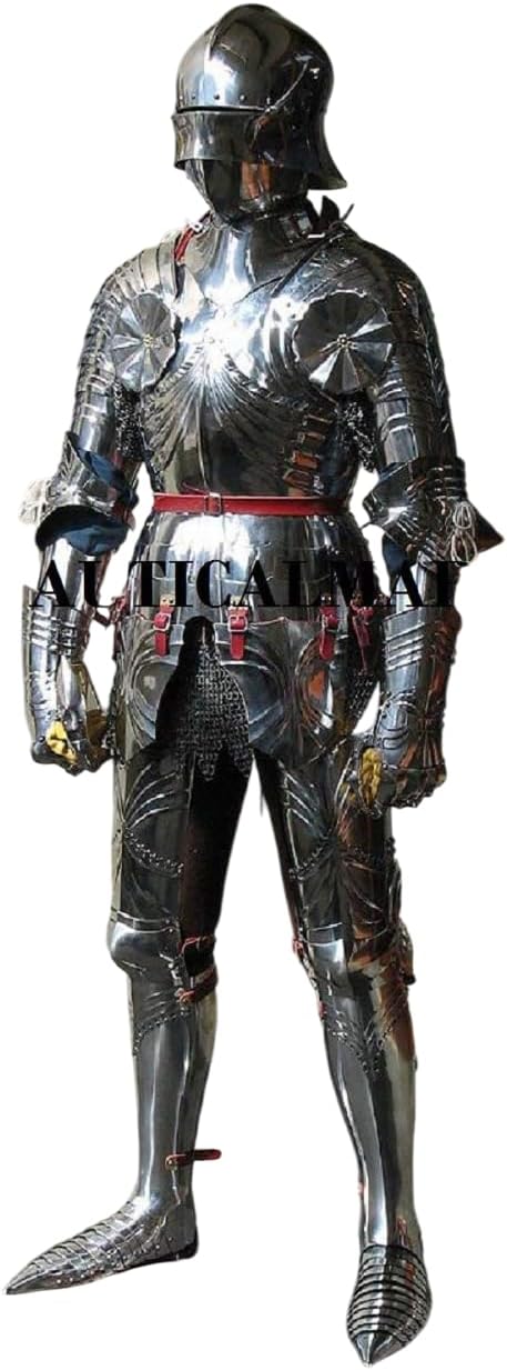 NauticalMart German Gothic Suit Of Armor Full German Medieval Halloween Costume