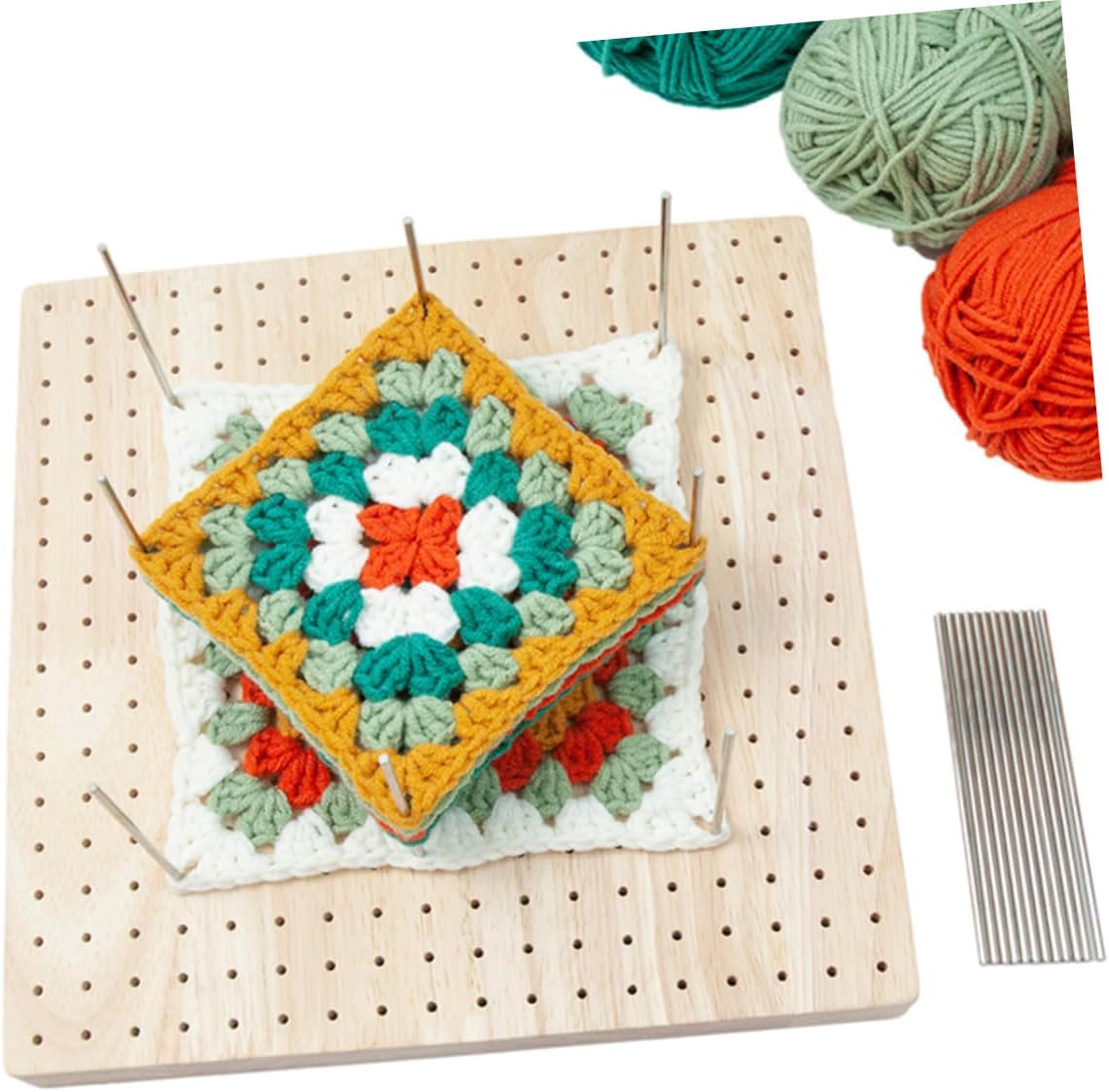 STOBOK Blocking Board for Crochet Knitting Yarn Blocking Board Crochet Accessories