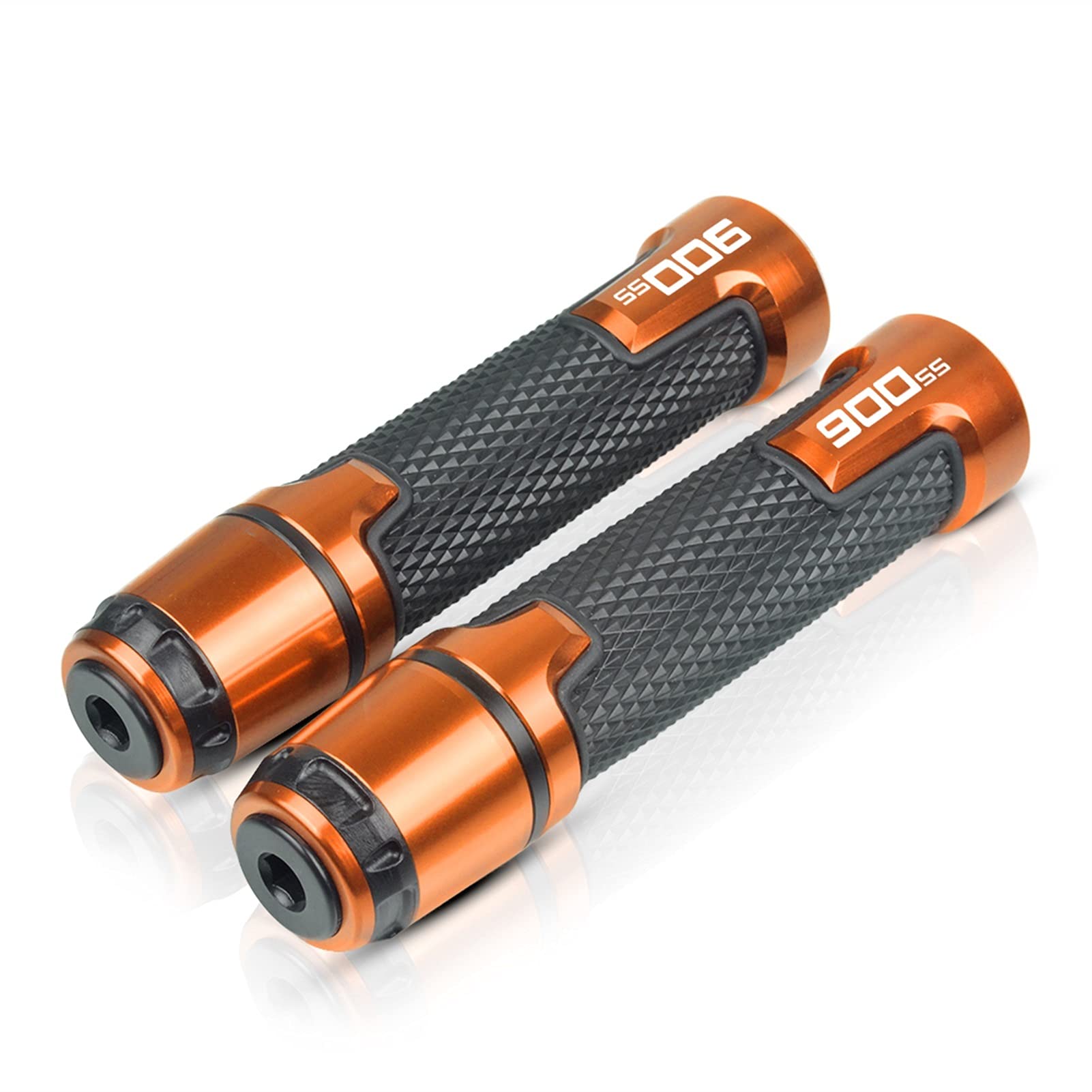 Poignée de moto antidérapante 22mm confort absolu pour guidon scooter