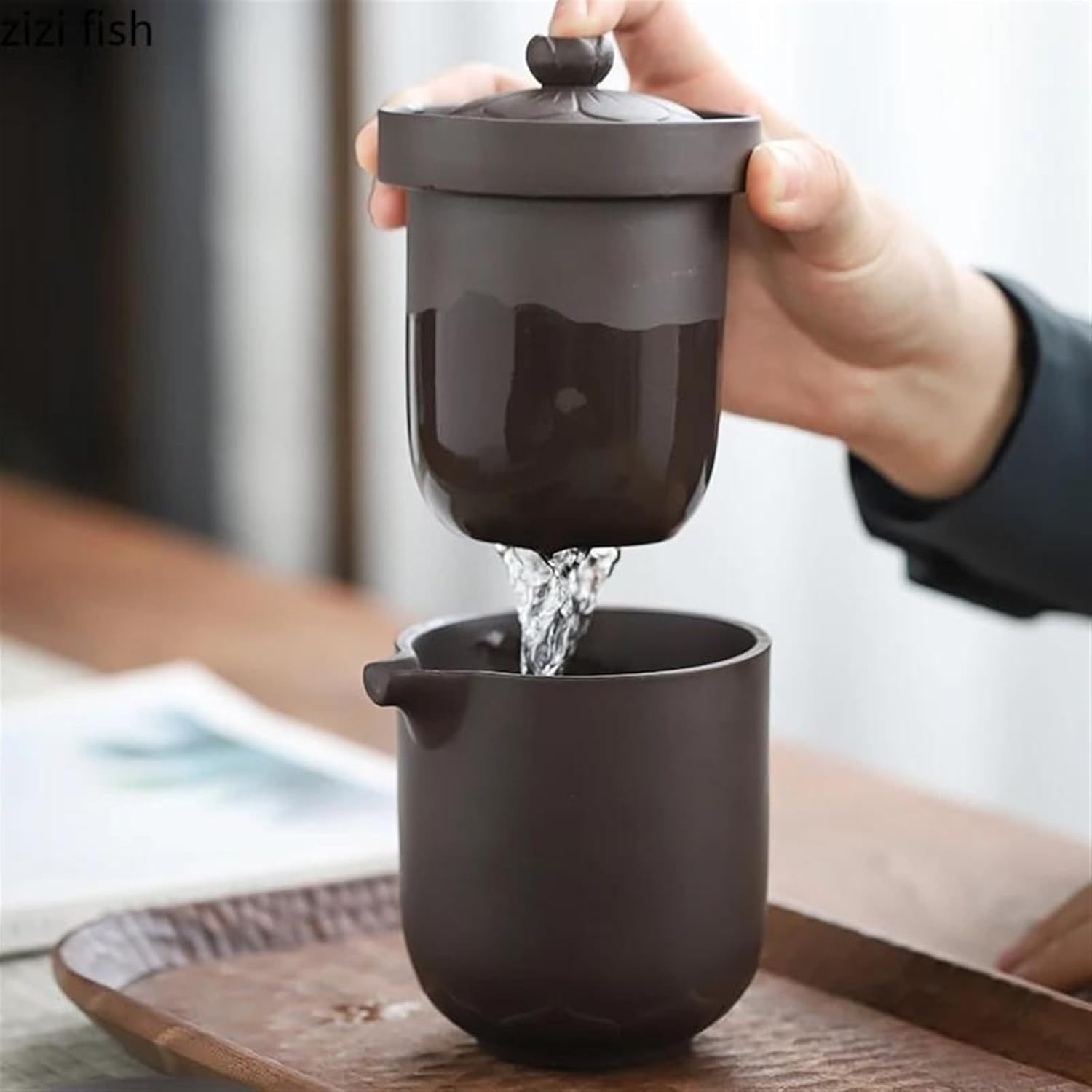 C430厳選西陣 手織 幽玄な煌めき 薫風麗花文青藍 六通高級正絹純金糸