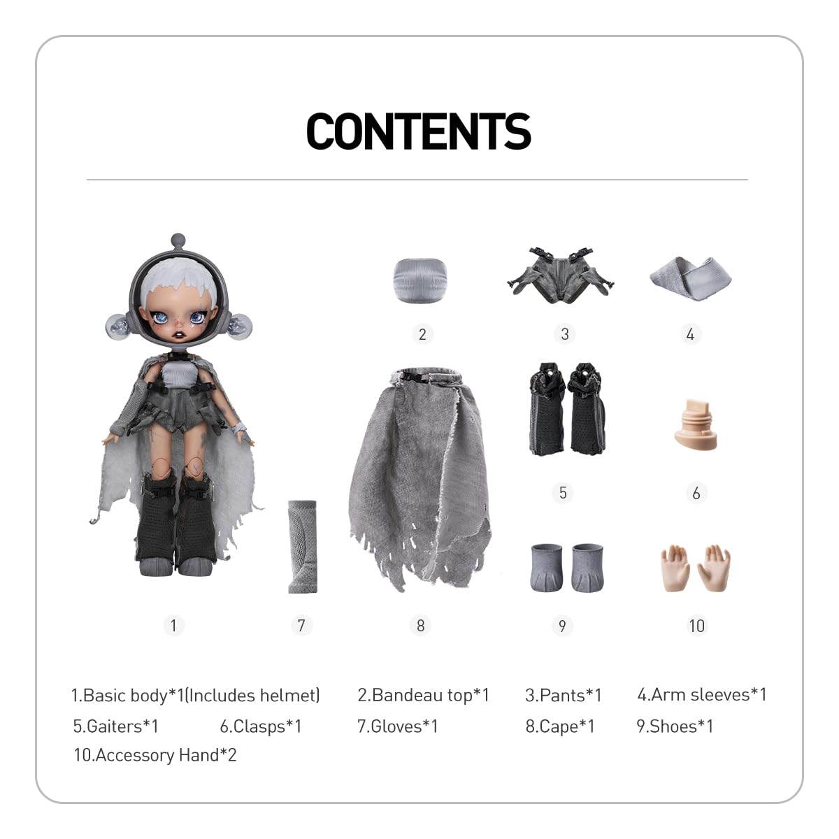 SKULLPANDA x HAMCUS 1/6フィギュア SKULLPANDA × HAMCUS 1/6 Action Figure - POP MART (Japan)