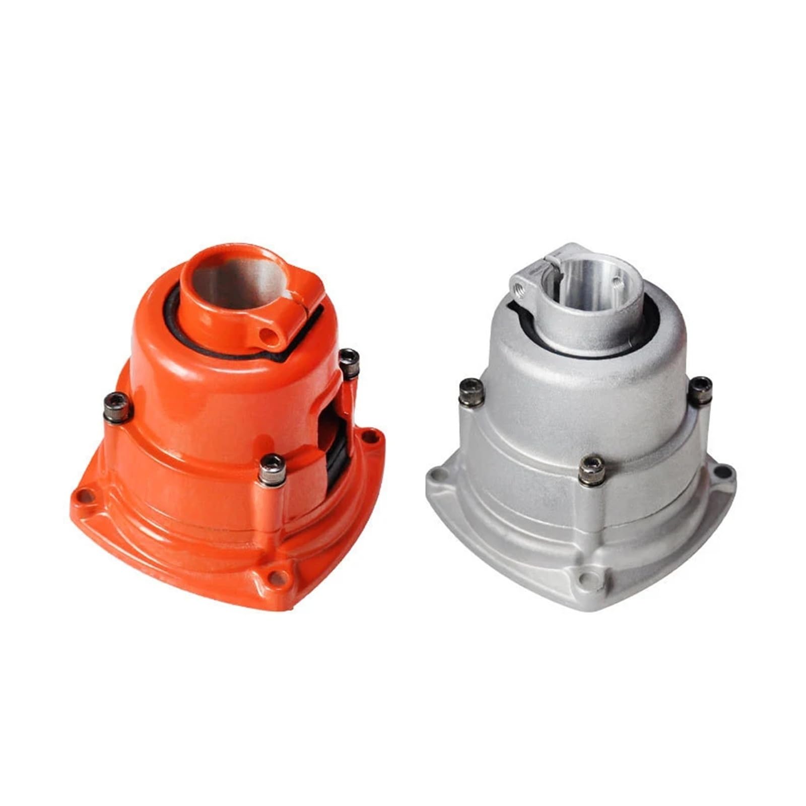 Conector de Tambor de Embrague Cuadrado 4T 9T, Carcasa de transmisión estriada, Pieza de Accesorio for desbrozadora, cortadora de césped 143R, 543R, G45(Orange 28XSquare)