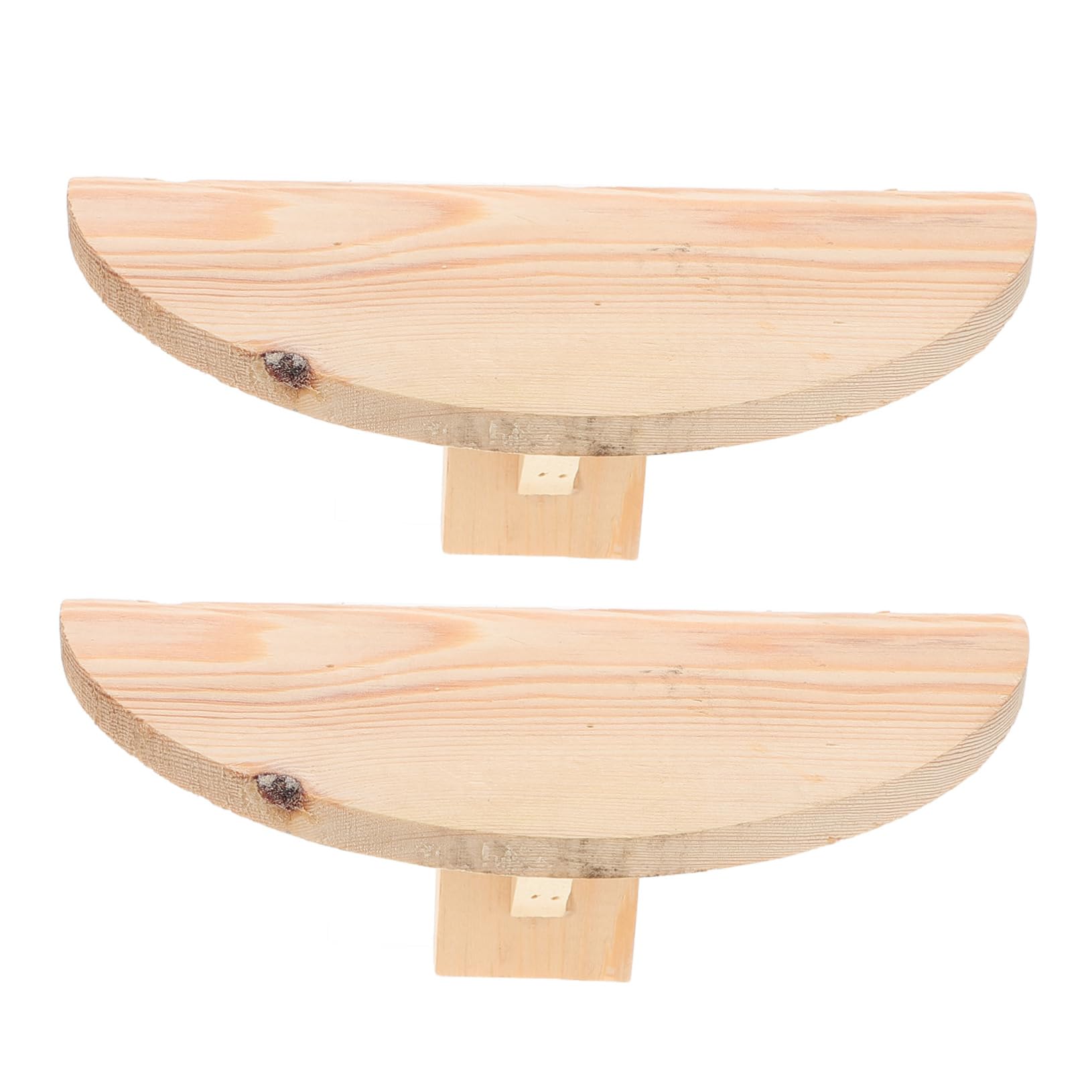 ifundom 2pcs Bird Perch Stand: Cage Wooden Pigeon Rest Stand Bird Platform Perch for Parrots Wood Birdcage Accessories for Small Birds and Pets