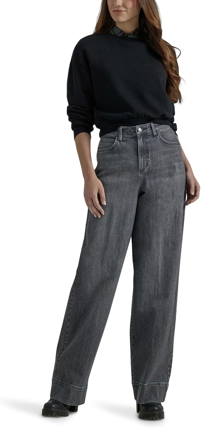 Lee Womens Legendary High Rise Trouser Jean - Image 4