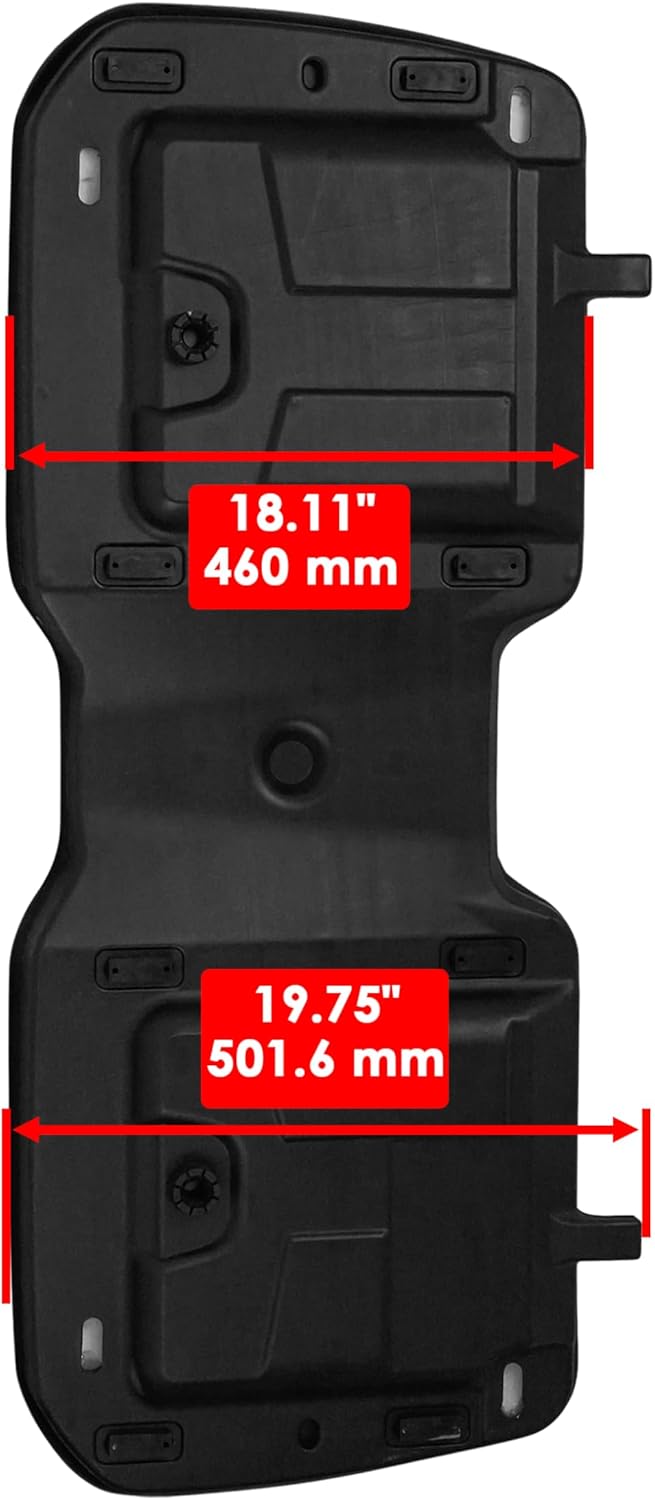 Caltric Front Seat Cushion Bottom Compatible with Honda Pioneer 700-4 SXS700M4 14-25 77100-HL3-B42