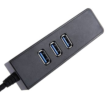 PussyCat64　2点 KY-688 USB 3.0 to 3 Port USB 3.0 Hub Adapter 10GBit/s