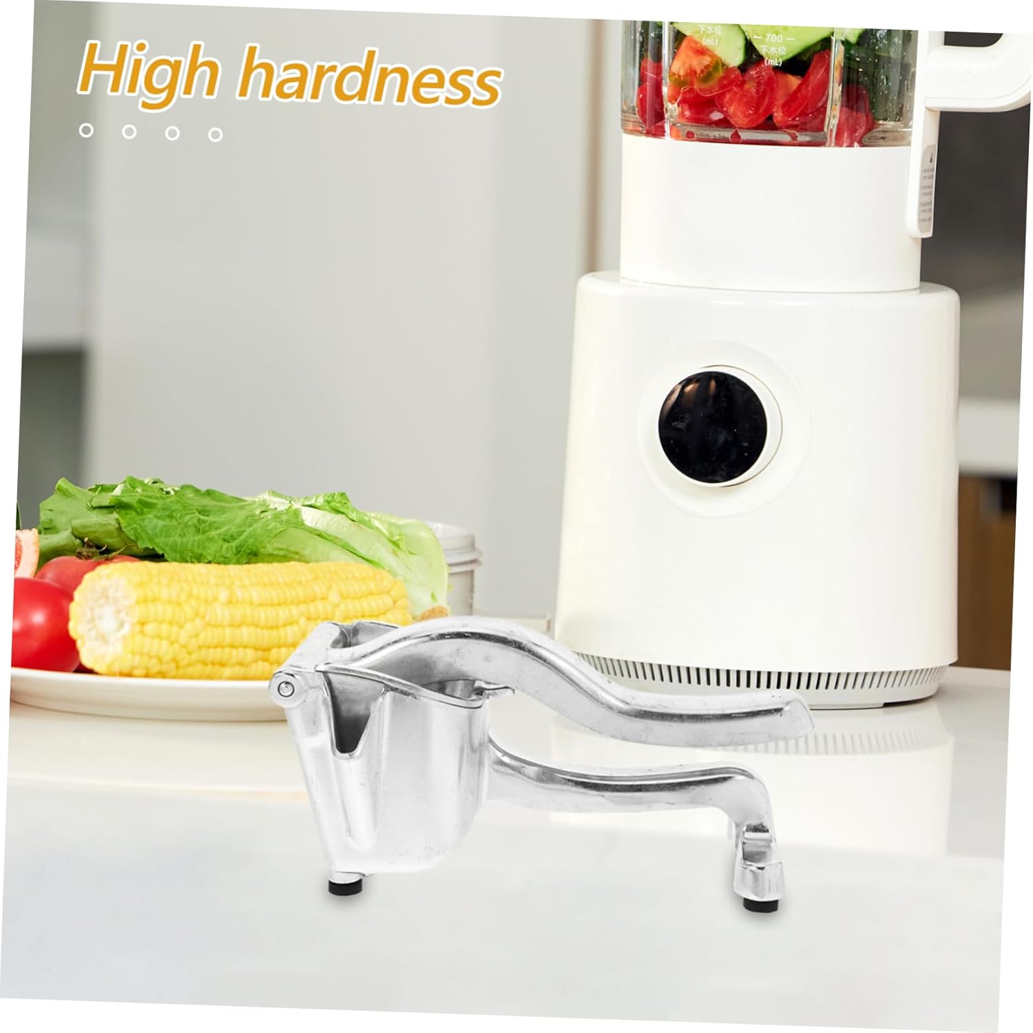 ABOOFAN Aluminum Alloy Manual Lemon Squeezer for Home Kitchen Effortless Fruit Juicer for Lemons and Oranges Design for Daily Nutrition