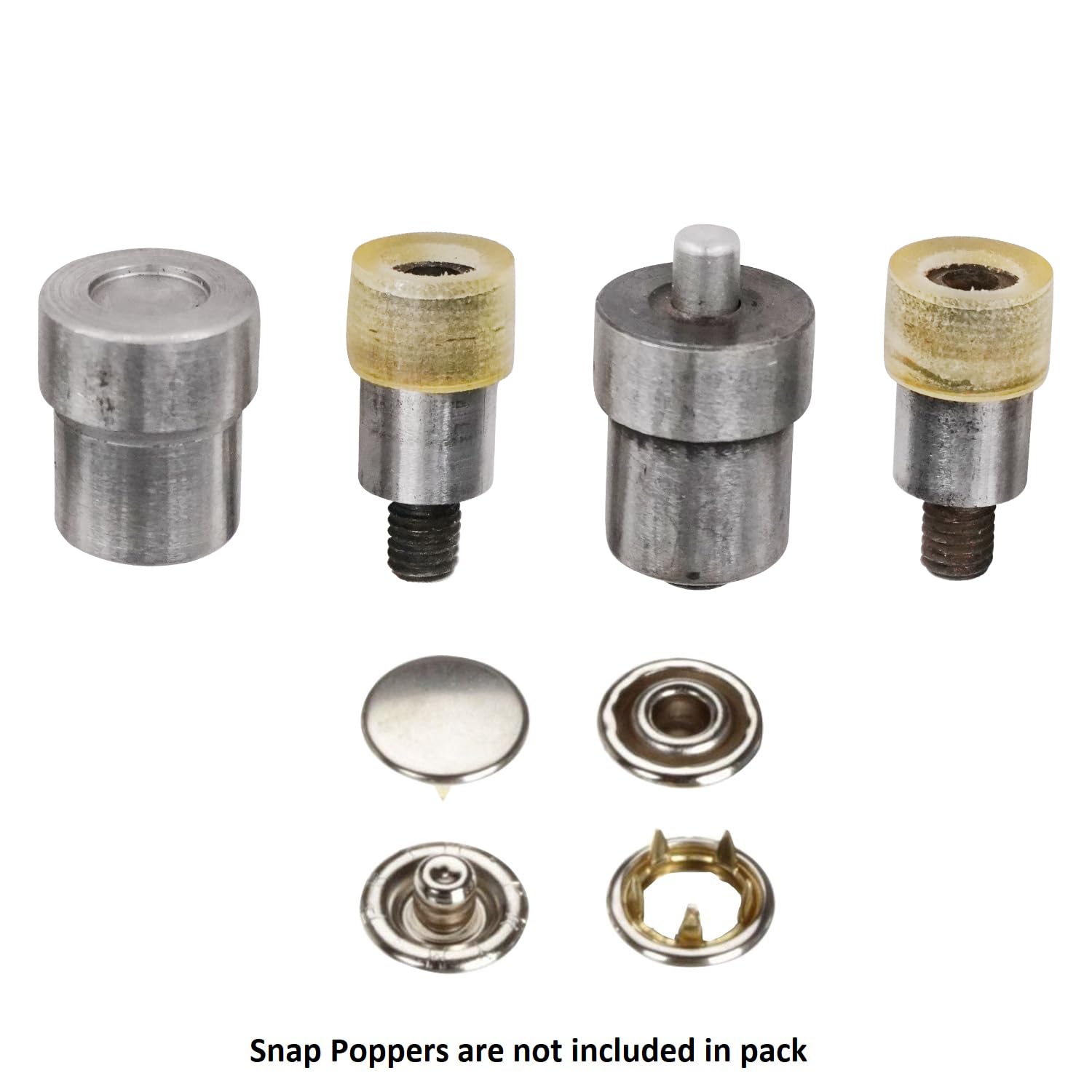 Trimming Shop 9.5mm, 12mm Jersey Cappello Scatto Pressione Chiusure Bottoni Automatici Posto Attrezzo Die Set Kit con Kam Universale Verde Macchina per Bambino Bavaglini, Vestiti, pelle Crafts, Repair