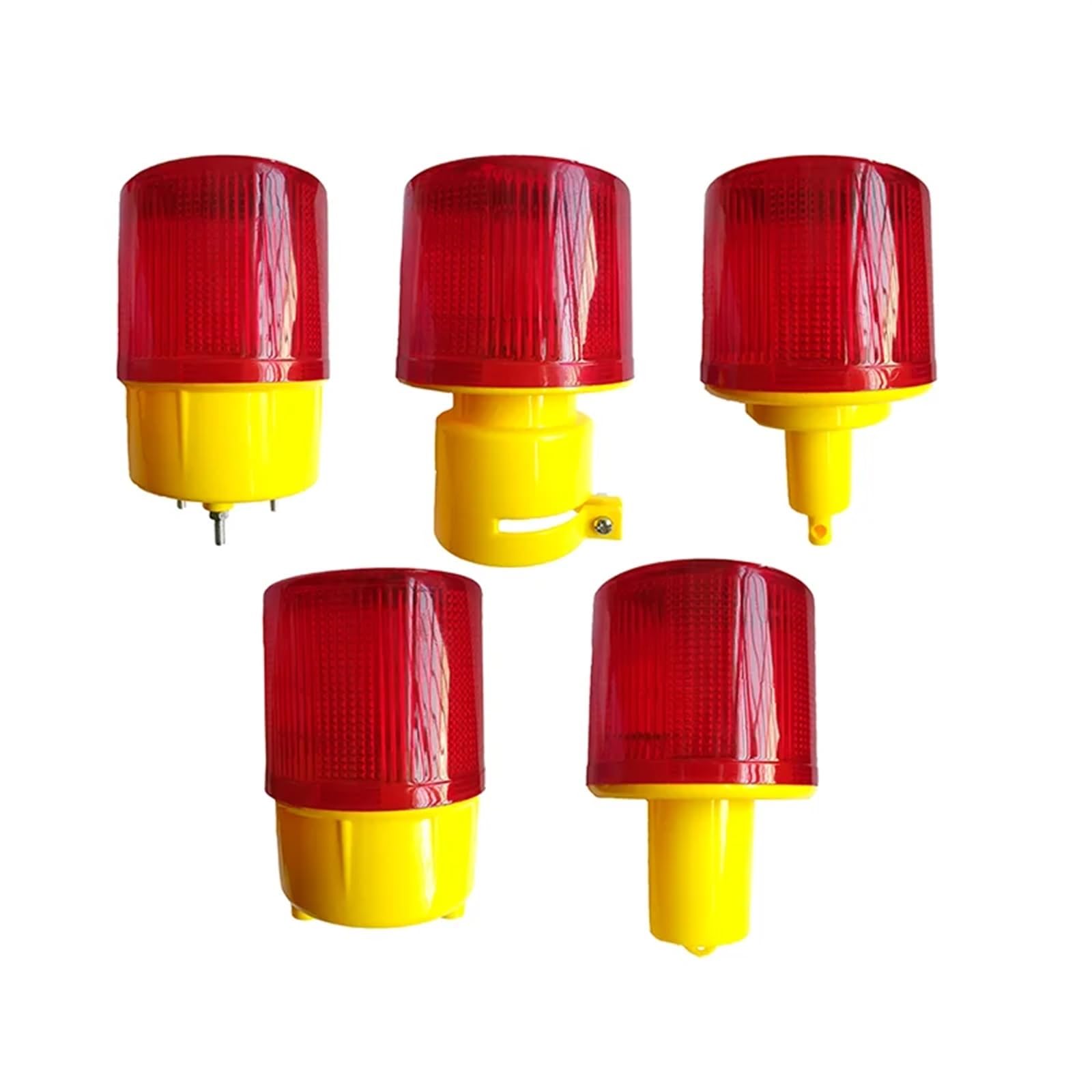 Luces LED de advertencia de emergencia con batería de 1200mAH con energía Solar/luz de baliza/luces de alarma de tráfico/lámpara indicadora de seguridad de grúa torre(Sleeve type)