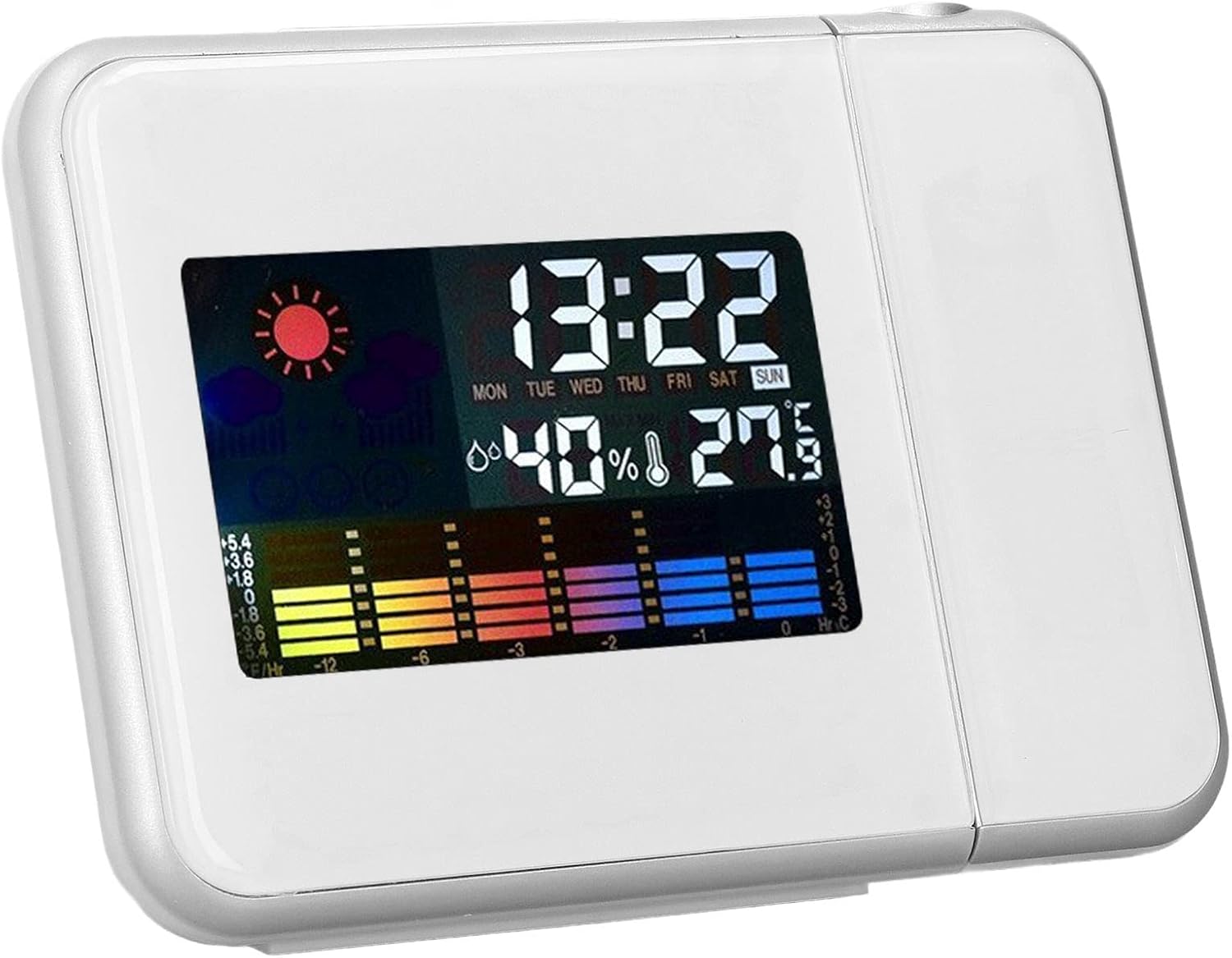 Projektionsuhr Wecker Projektion Temperatur Infactory Funk