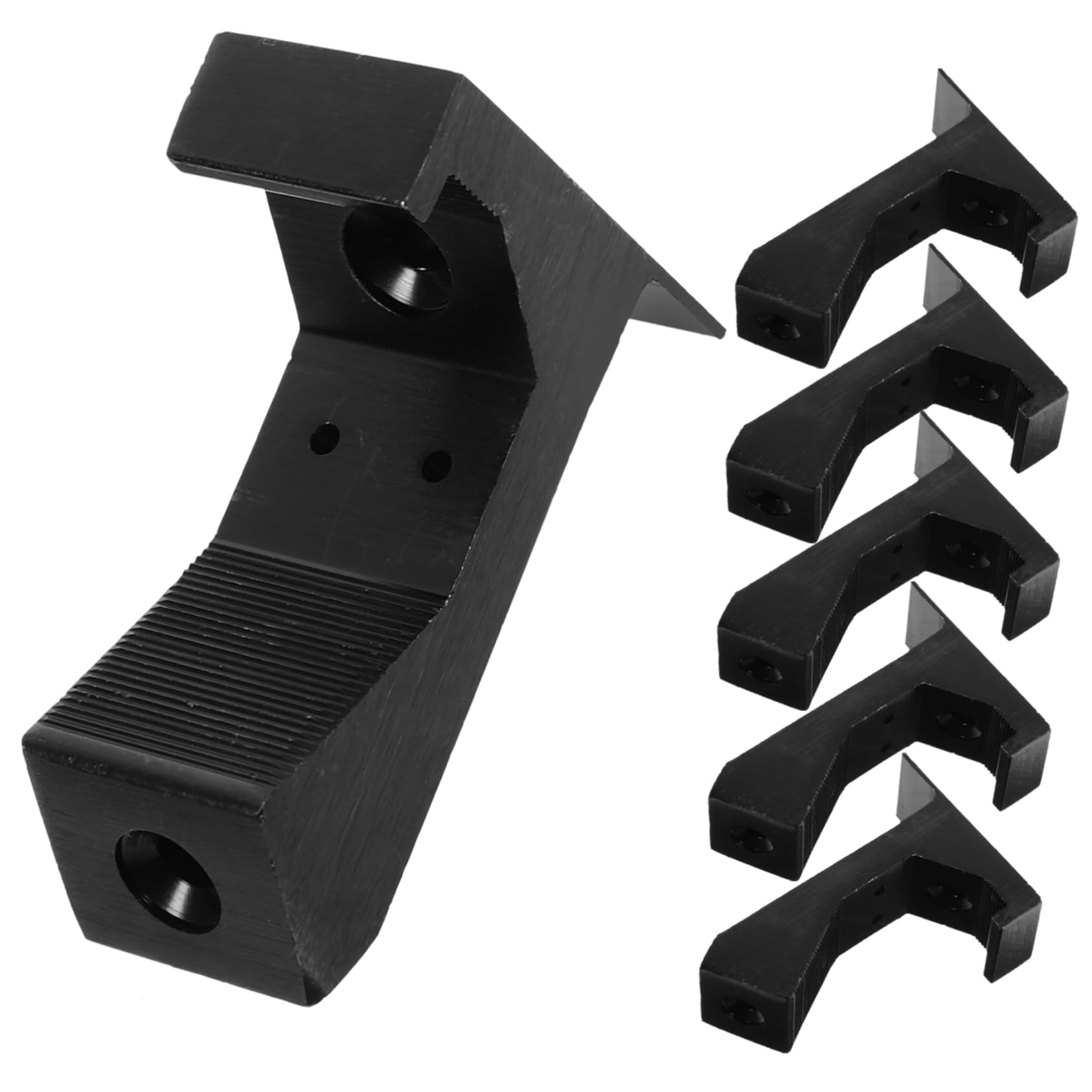 Housoutil Floor Repair Kit Squeak No More Aluminum Alloy 6pc Kit Fix Squeaky Floors 5/8in Thickness Home Office Use