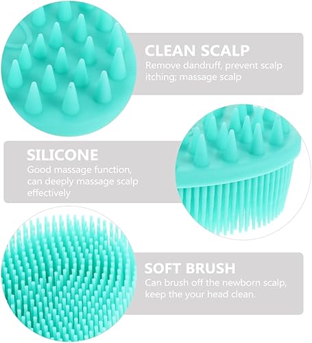 Baby Shampoo Brush - Silicone Scalp Massager for Newborns & Kids