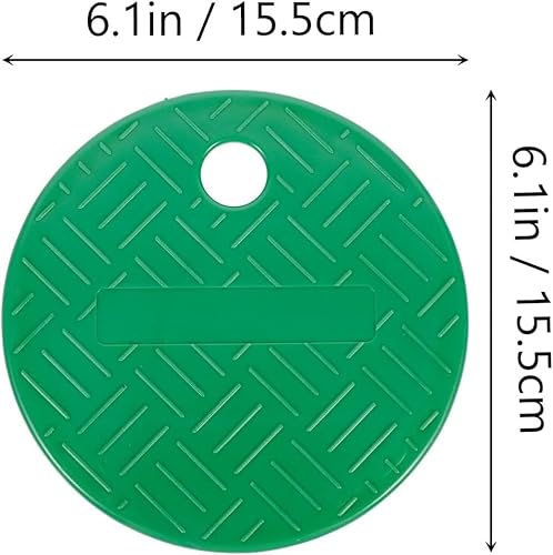 Miniatura 2 de iplusmile Cubiertas redondas de 6 pulgadas para válvulas de aspersores, 2 piezas, válvulas de caja de válvulas, tapa de repuesto, válvulas de riego,