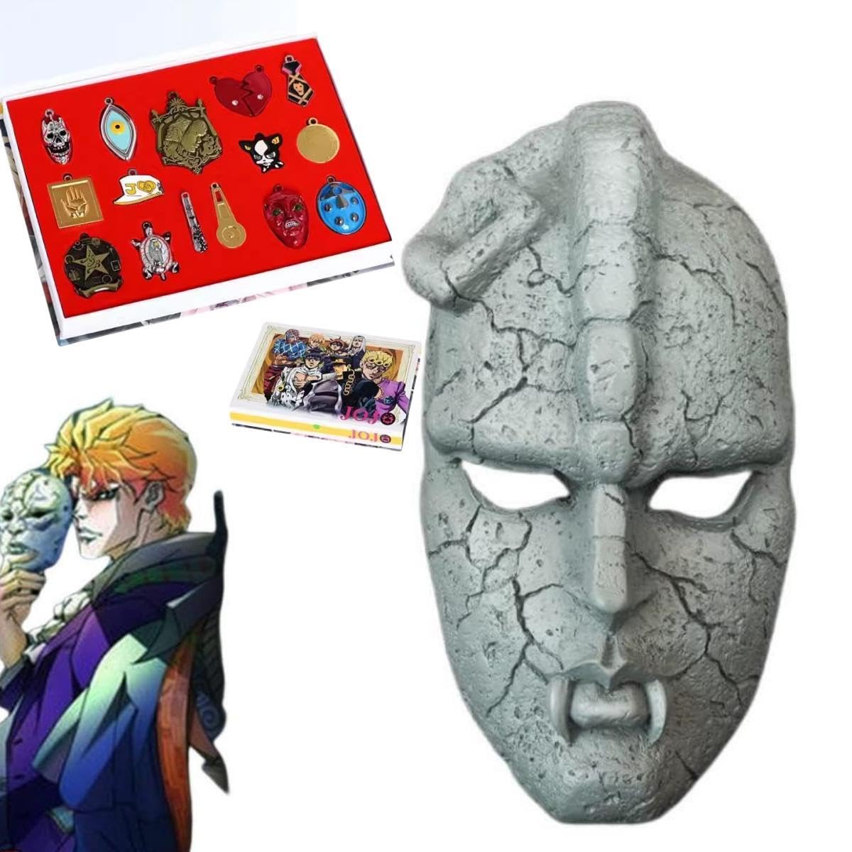 Amazon.co.jp: ジョジョの奇妙な冒険 石仮面 かめん お面 仮面