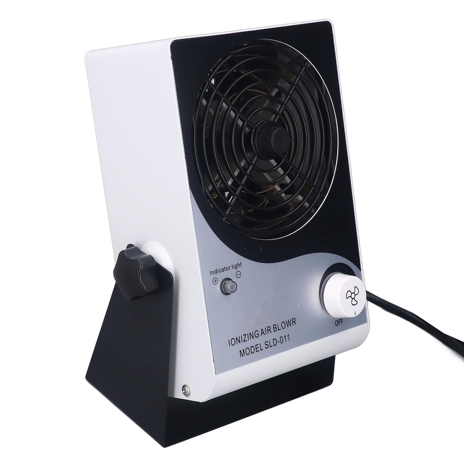Soplador de aire ionizante, ventilador ionizador ESD de bajo ruido Versátil ventilador ionizador antiestático Ventilador soplador de aire ionizante de sobremesa (Enchufe europeo