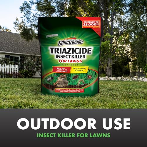 Spectracide Triazicide Insect Killer For Lawns Granules, Kills All Listed Lawn-Damaging Insects, 20 lb bag - Thumbnail 7