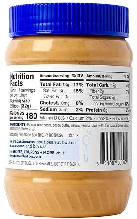 Peanut Butter & Co. White Chocolate Peanut Butter, 16 oz (2 Pack)