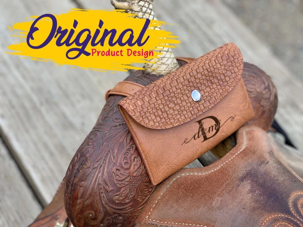 Personalized Horse Saddle Bag, Original Design, Saddle Phone Holder, Horse Tack, Horse Gifts, Horse Stuff, Horse Gifts for Women Equestrian