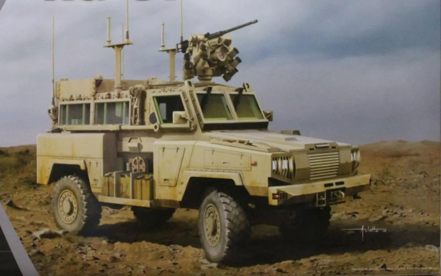 K-61010 1/35 Scale Canada RG-31 MK3 Armored Personnel Carrier w/RWS 2020