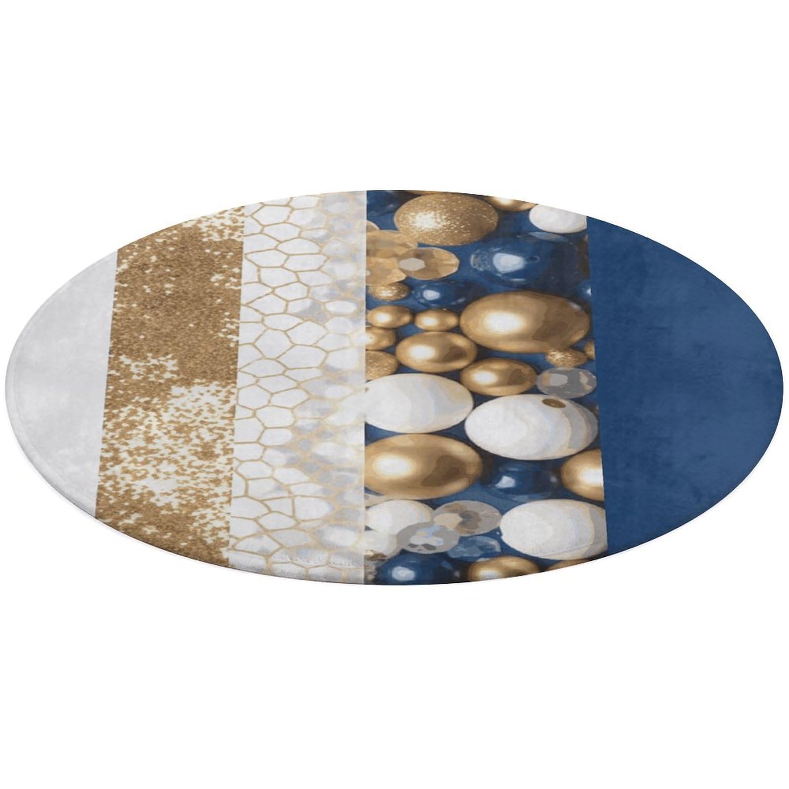 Tapis de sol rond antidérapant lavable pour protéger vos sols et animaux