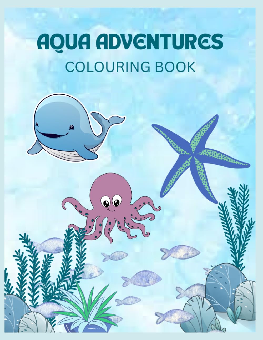 Aqua Adventure: A Magical Ocean Coloring Book for Children