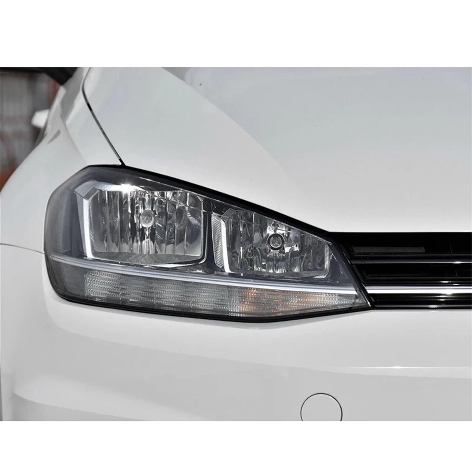 Per VW Per Golf 7 Per MK7 Per GTI 2014-2017 Copertura Vetro Per Fari Anteriori Auto Trasparente Trasparente Coprifaro Guscio Faro(Left)