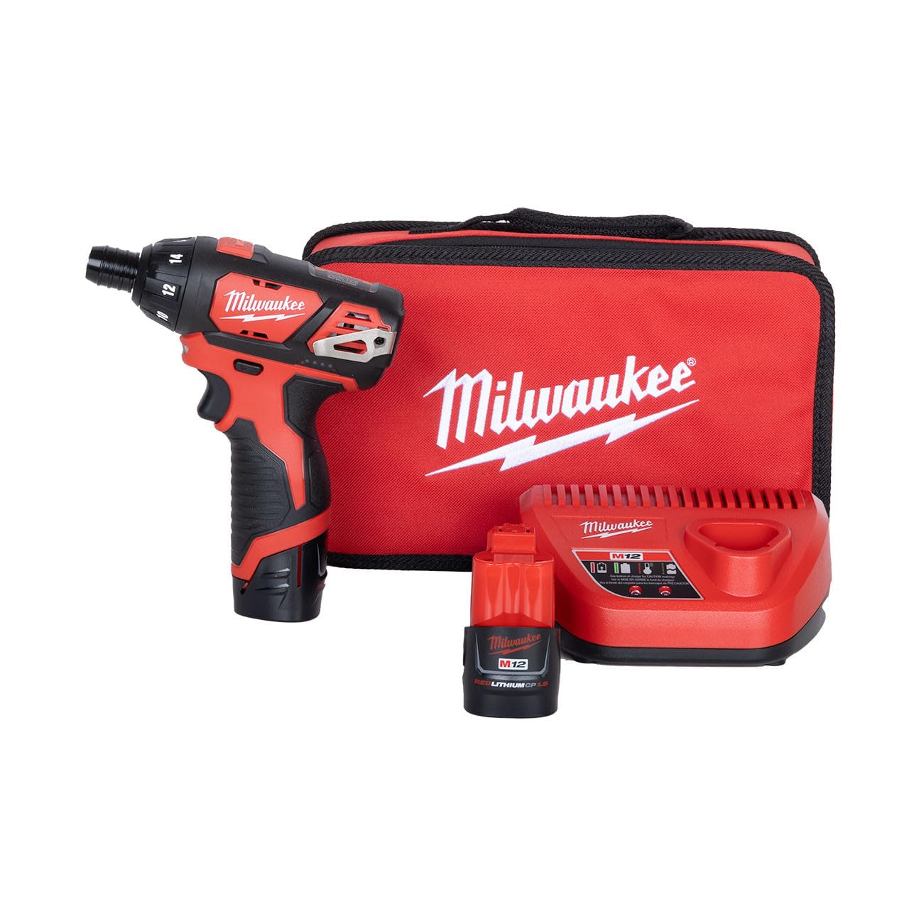 Milwaukee 2401-22 M12 1/4" Hex Drill/Driver Kit