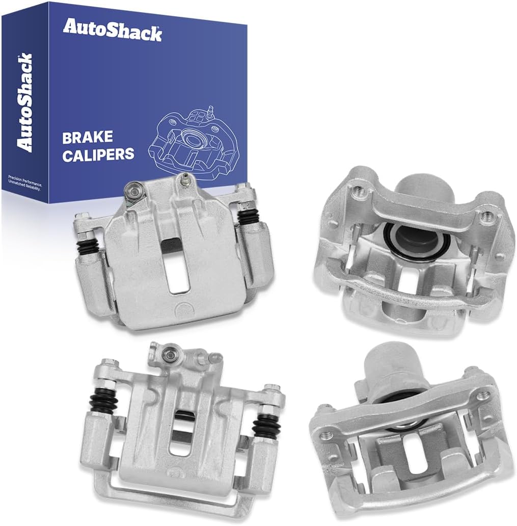 AutoShack Front & Rear Brake Calipers Replacement for 2010-2017 Chevrolet Equinox 2010-2017 GMC Terrain 4-PC Set