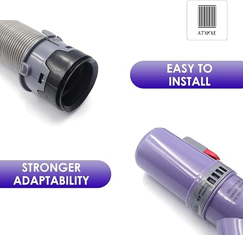 Miniatura 4 de ATXKXE Mango de manguera de repuesto compatible con Shark Navigator NV350 NV351 NV352 NV355 NV356 NV357 NV360 NV360K aspiradora azul repuesto piezas