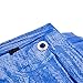 Grizzly Tarps by B-Air 12' x 16' Large Multi-Purpose Waterproof Heavy Duty Poly Tarp with Grommets Every 36