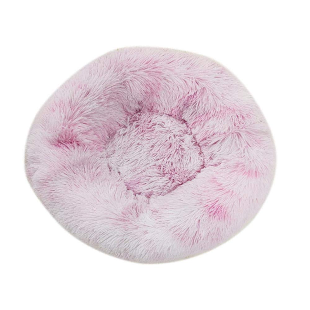 Lit pour chat et chien rose de 60cm idéal pour les siestes au salon