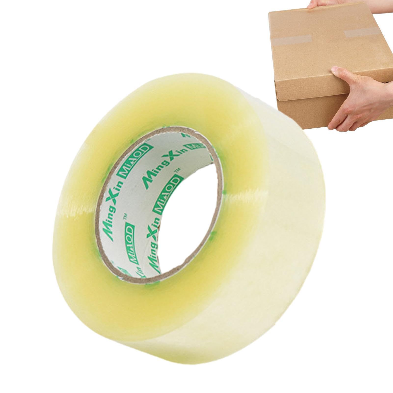 Transparent Tape, Scotchh Tape, Clear Desk Refillable Tape Dispenser Refill Rolls - Large Roll Express Packaging Sealing Tape for Protecting Letters, Packaging Light Objects