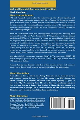 Vat and Financial Services: Fourth Edition