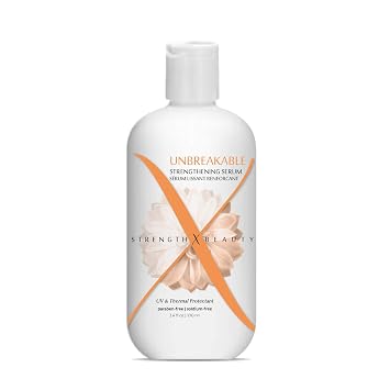 Unbreakable Strengthening Serum - Thickening Power Balm for Strengthening Fine, Weak or Damaged or Fragile Hair with Thermal & Anti-Breakage Protection