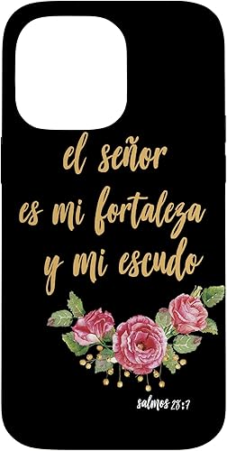 Miniatura 52 de Carcasa para iPhone 11 Salmos El Señor Es Mi Fortaleza Biblia Cristiana
