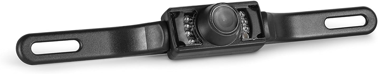 WRC-110 Car Rear View Camera with 7 Infared LEDs for Night Vision, Super Wide 170° FOV, IP67 Waterproof Rating (Black)