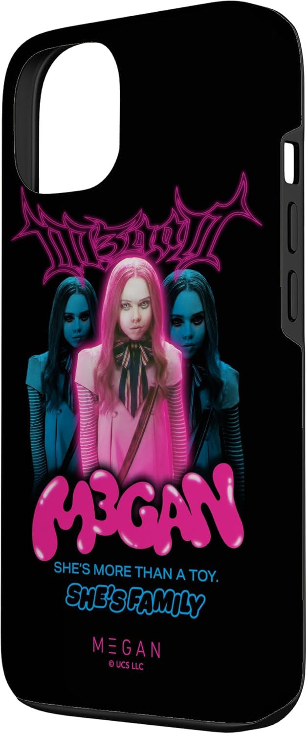 M3GAN She’s More Than A Toy Neon Gothic Style Case for iPhone 13