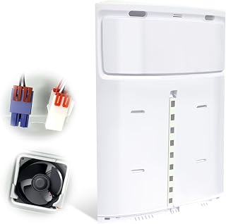 2026 Upgraded DA97-12609C DA97-12609A Refrigerator Evaporator Cover, Compatible with Samsung Refrigerator Evaporator Cover DA97-12609C DA97-12609A, Replace AP5651826 PS5575384 Refrigerator Fan Motor
