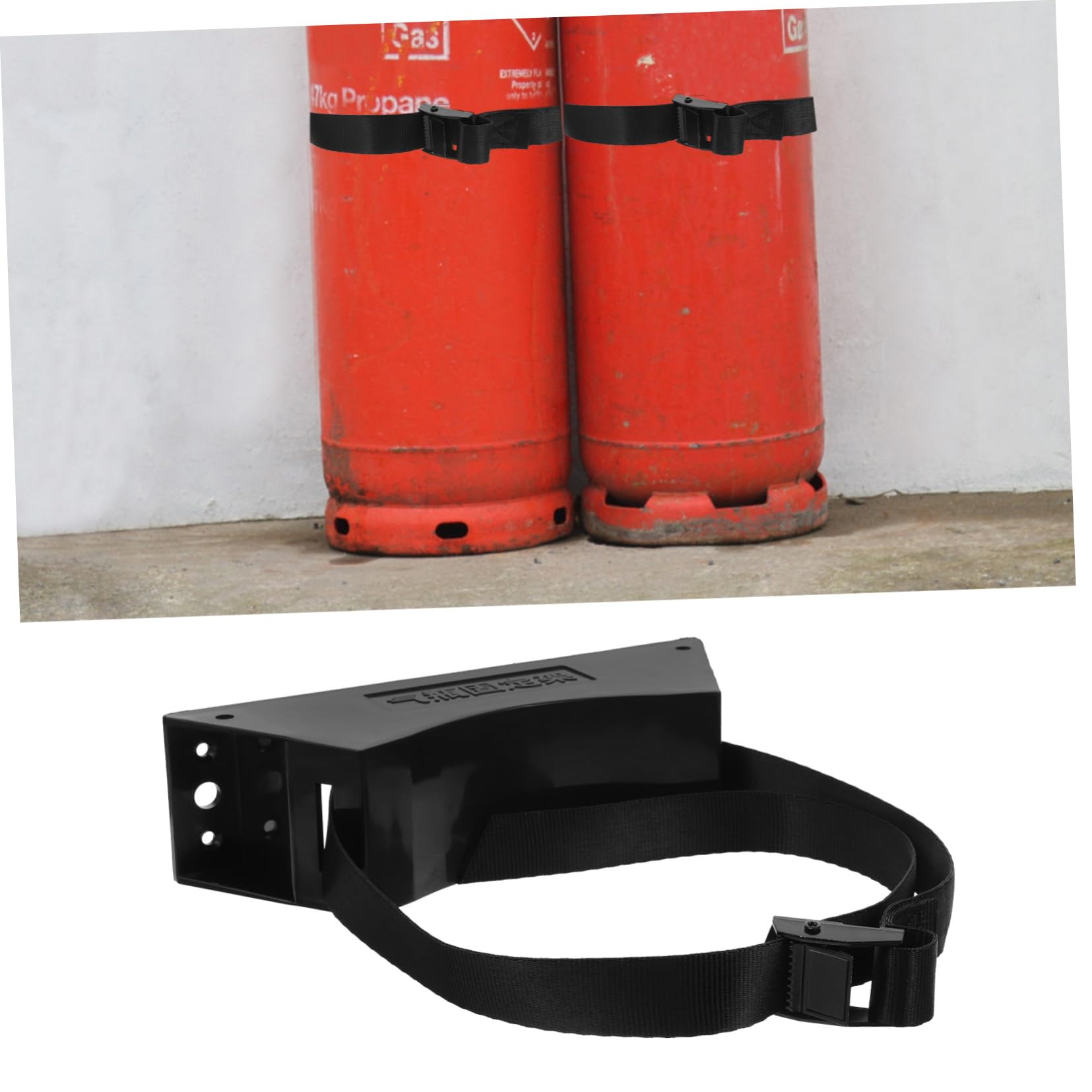Fibbie Staffe Serbatoio Propanico Serbatoio Per La Parete Staffa Per Bombole Di Gas Staffa Bombole Di Gas Dispositivo Cinghia Bottiglia Ossigeno Montato A Parete Pp