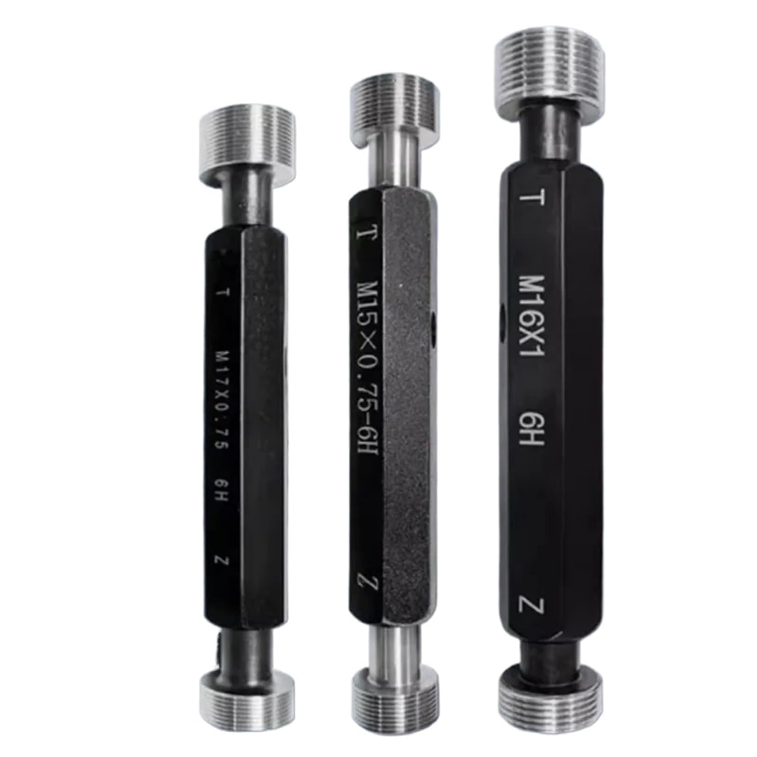 1PCS Steel Mer-cury Gage Fine Thread Gauge M1.1 M1.2 M1.4 M1.5 M1.6 M1.7 M1.8 M2 M18 M20 M22-M58 Thread Distance 2(M1.2X0.2 6H)