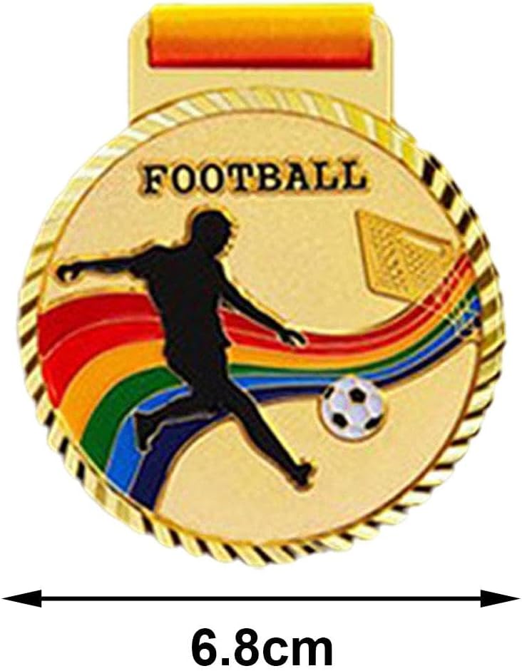 Ｂｈｕｕｎ 12x フットボールメダル 受賞者用 メダル メタルパーティーギフト 賞品 学用品 コンテスト用賞品 フットボールゲーム