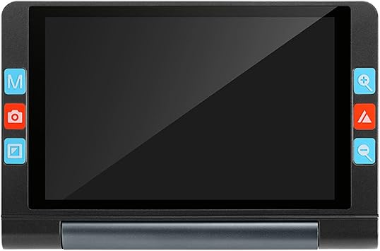 Handheld Digital Magnifier 8 inch Screen Visual Electronic Reading Aid for Low Vision, Portable Digital Magnifier Low Vision Aids Provides 2x-20x Text Enlargement,Black