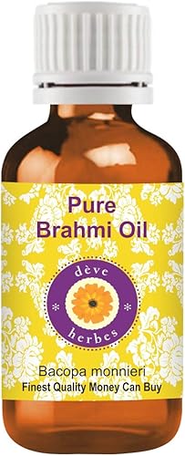 Deve Herbes Aceite Brahmi puro (Bacopa monnieri) 0.3 fl oz (0.33 oz)